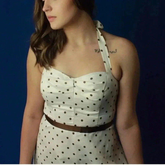 City Triangles Polka Dot Retro Dress - 9 - Picture 11 of 11